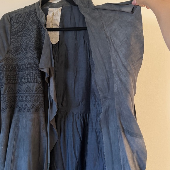 Free People Sued Embroidered Meadow Jacket - Picture 7 of 11